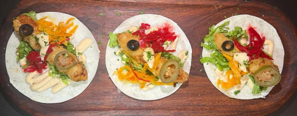 Open Face Soft Tacos