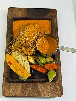 Orange-Jalapeño Glazed Chicken