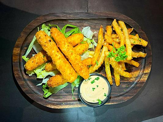 Crunchy Stuffed Chicken Bites
