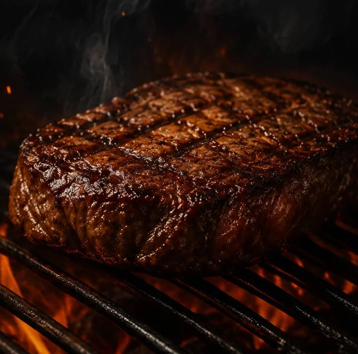 Steak grilling